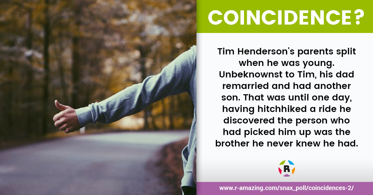 Hitchhiker Coincidence