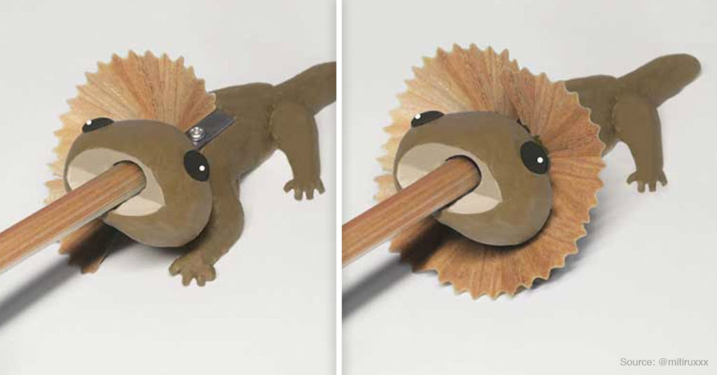 Lizard Pencil Sharpener