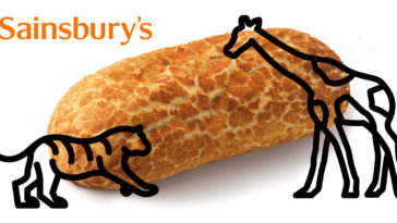 Tiger renamed Giraffe bread by UK Supermarket