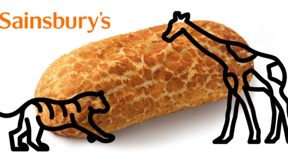 Tiger renamed Giraffe bread by UK Supermarket