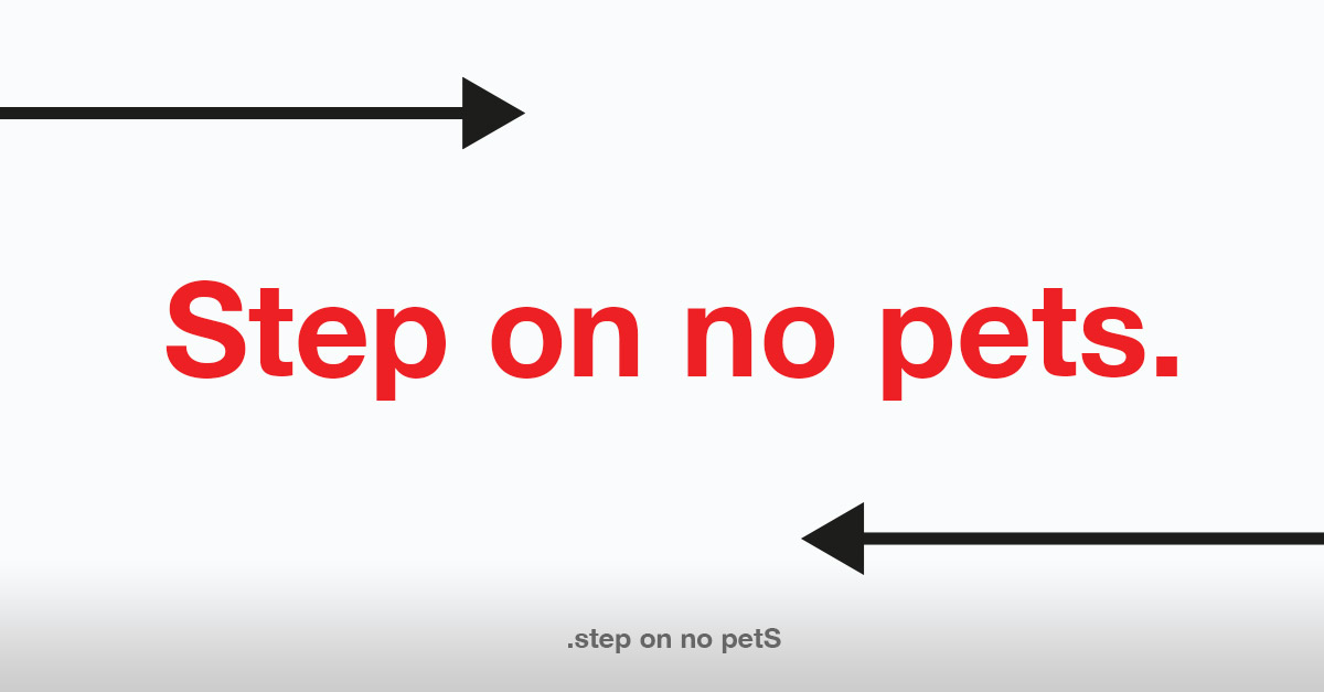 Step on no pets. - Palindrome Sentence