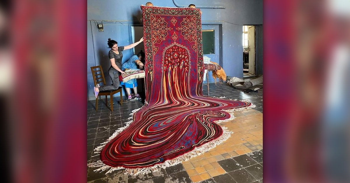 Faig Ahmed's Melting Rug - Amazing Conceptual Artist