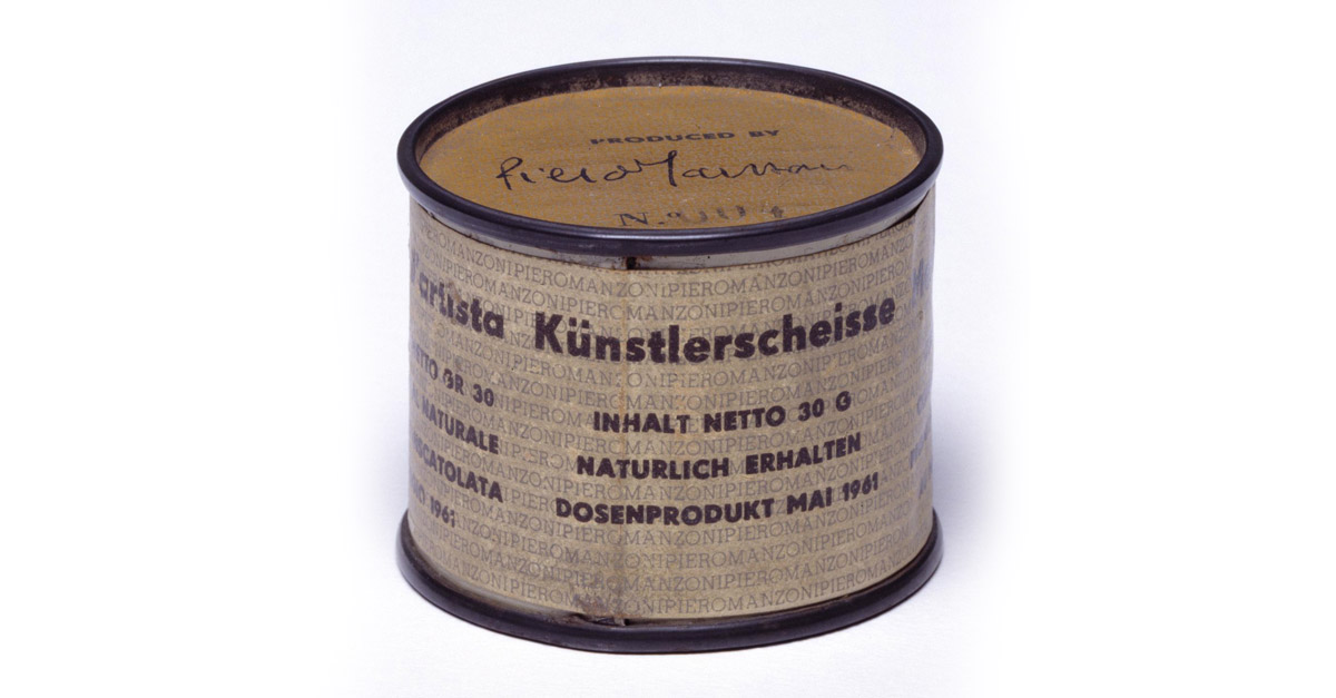 Piero Manzoni's Artists Shit - Amazing Conceptual Artist