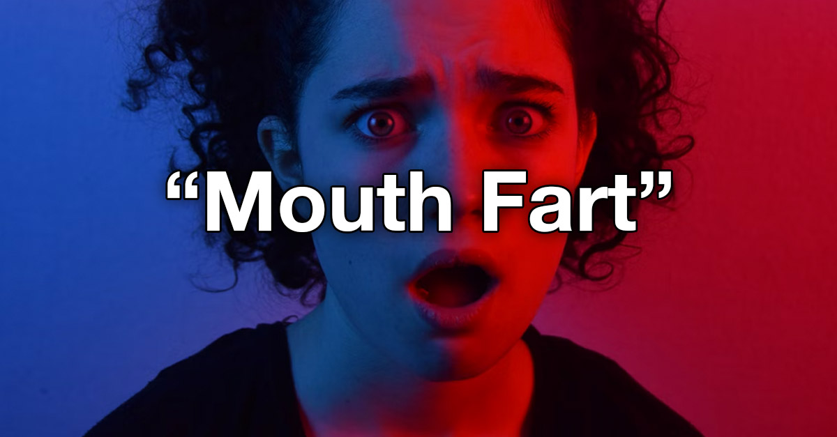Burp is now called a Mouth Fart - New Names By Kids