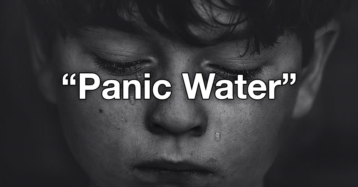 Tears are now called Panic Water - New Names By Kids