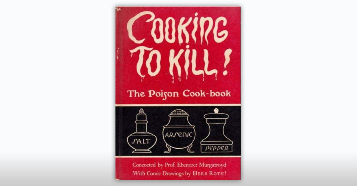 Cooking To Kill Funny Book Titles R Amazing
