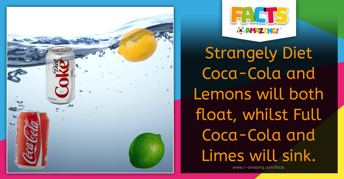 R Amazing! Facts - Strange Float and Sinks