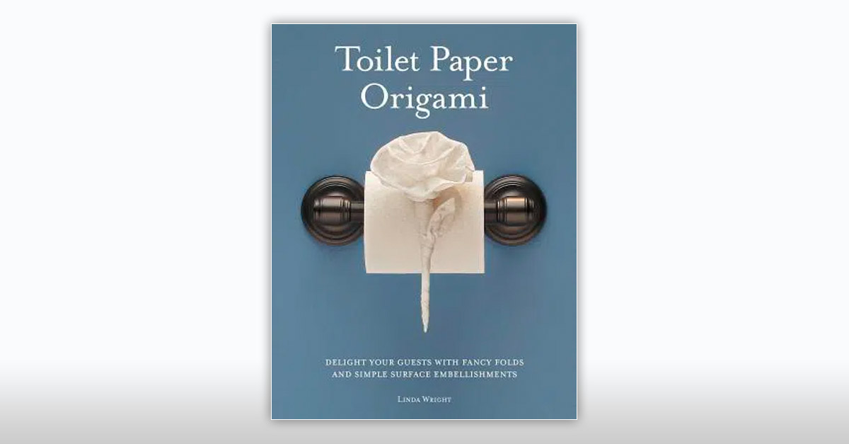 Toilet Paper Origami Funny Book Titles R Amazing