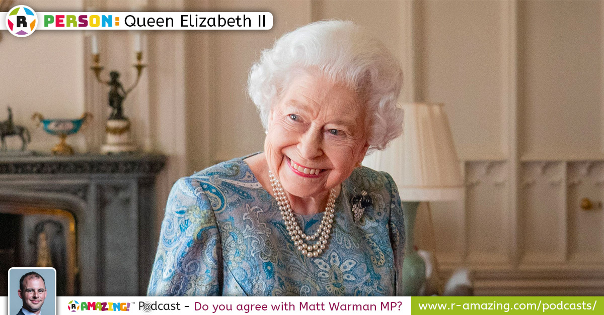 Matt Warman's Most Amazing Person